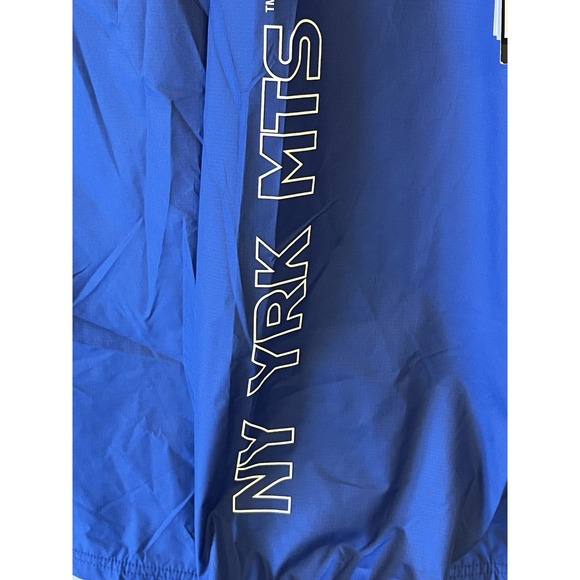 Men's 3XL NWT New York Mets Nike Overview Half Zip Hooded Jacket - Picture 5 of 9
